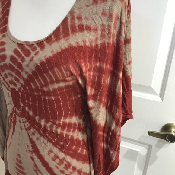 Young Fabulous & Broke Tie Dye Poncho Shirt XS - Picture 8 of 10